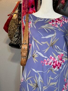 Ronni Nicole Periwinkle Blue Dress Label